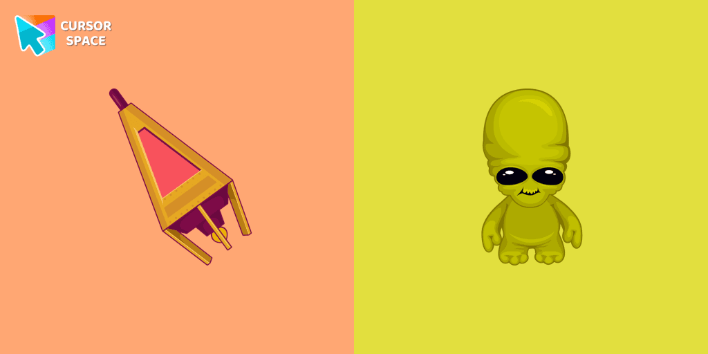 Funny Alien cursor
